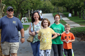 Family at celebration at Carroll County Farm Museum