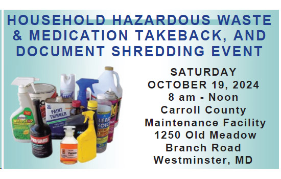 Hazardous Waste Collection and Medication Disposal Event